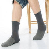 【KEROPPA】可諾帕寬口竹碳運動襪x3雙(男女適用)C98003深灰配灰（C98003深灰配灰x3）
