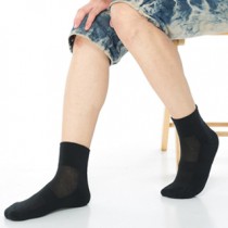 【KEROPPA】可諾帕無痕足弓運動機能男襪x2雙C98008黑（C98008黑x2）