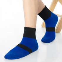 【KEROPPA】可諾帕無痕足弓運動機能男襪x2雙C98008寶藍（C98008寶藍x2）