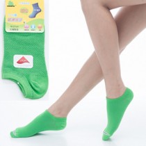 【KEROPPA】可諾帕7~12歲兒童專用吸濕排汗船型襪x綠色3雙(男女適用)C93005（C93005-Green）