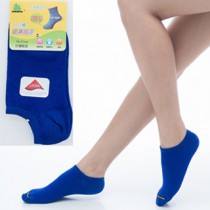 【KEROPPA】可諾帕7~12歲兒童專用吸濕排汗船型襪x寶藍色3雙(男女適用)C93005（C93005-royal blue）