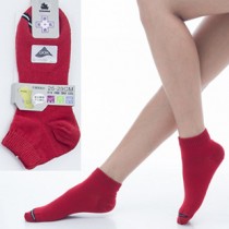 【KEROPPA】可諾帕舒適透氣減臭加大超短襪x紅色兩雙(男女適用)C98005-X（C98005-Red-X）
