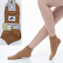 【KEROPPA】可諾帕舒適透氣減臭超短襪x土黃色兩雙(男女適用)C98005（C98005-wheat）