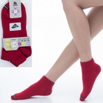 【KEROPPA】可諾帕舒適透氣減臭超短襪x紅色兩雙(男女適用)C98005（C98005-Red）