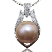 【小樂珠寶】日本熱銷上萬條實搭款 大顆頂級天然淡水珍珠項鍊