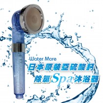 水摩爾 日本進口亞硫酸鈣除氯沐浴蓮蓬頭WM-003(2入)