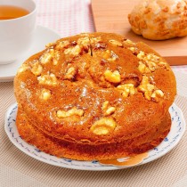 預購-樂活e棧-生日快樂蛋糕-香蕉核桃蛋糕(6吋/顆,共2顆)