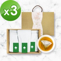 KOOS-清韻金萱烏龍茶-禮盒組3盒(3袋1盒)