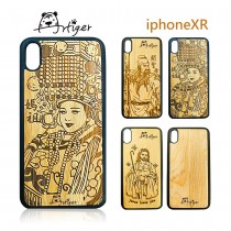 Artiger-iPhone原木雕刻手機殼-神明系列1(iPhoneXR)（D6-3 耶穌）