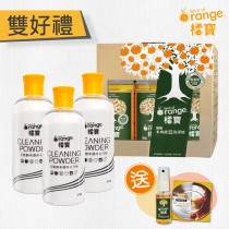  橘寶洗淨液&酵素粉綜合優惠組 元氣加油站推薦