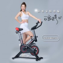 【飛輪健身車】正能量女神白家綺推薦-完美S曲線雕塑健身型健身飛輪車(室內單車 健身車 飛輪車)【健康老施】