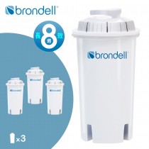 【Brondell】美國邦特爾 H2O+ 全效濾芯 (3入)
