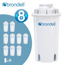 【Brondell】美國邦特爾 H2O+ 全效濾芯 (9入)